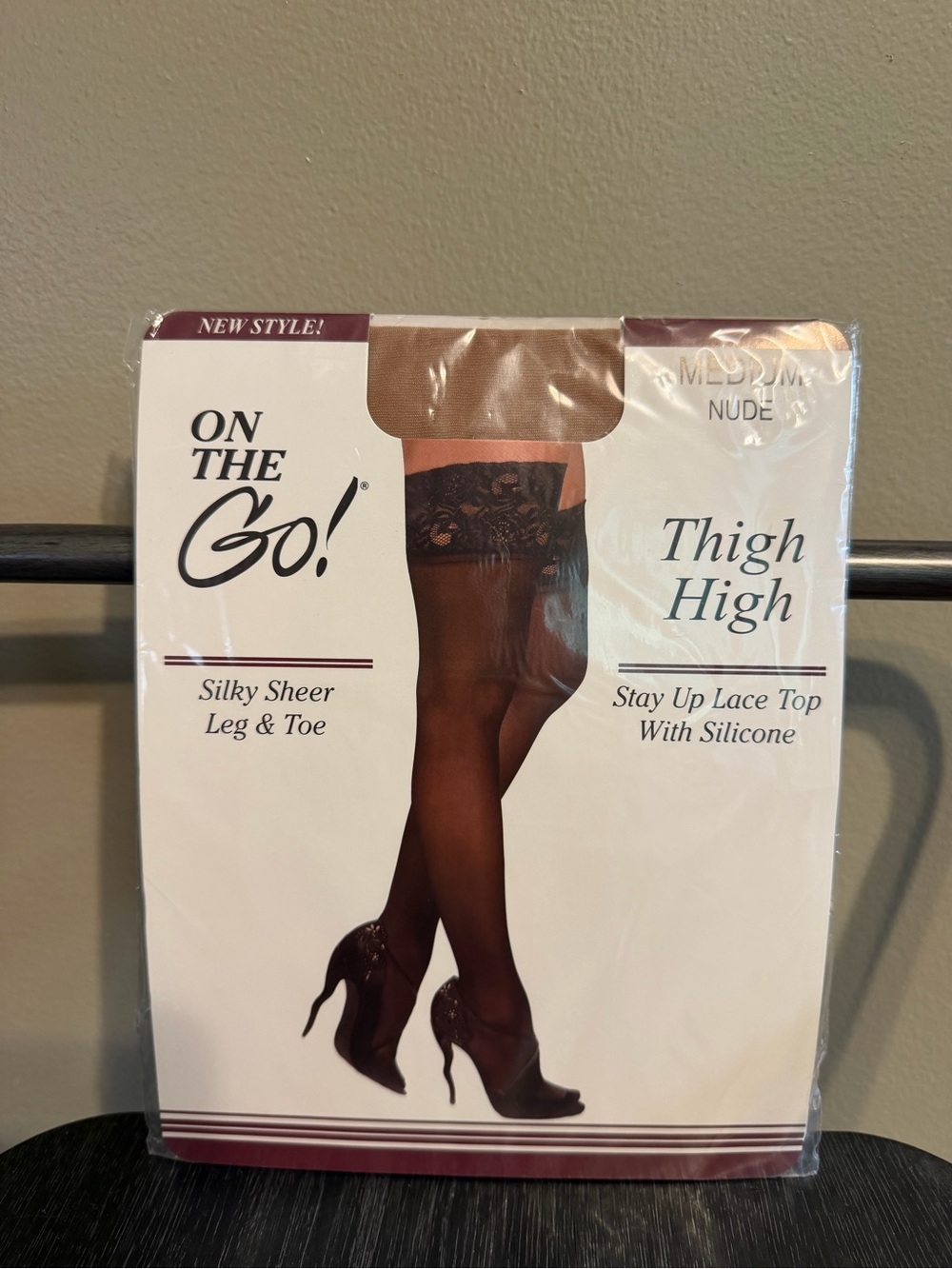 NIP On The Go Nude Thigh High Stockings Medium